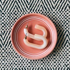 Curated by Caroline | Acrylic Cuff Hoop Earrings